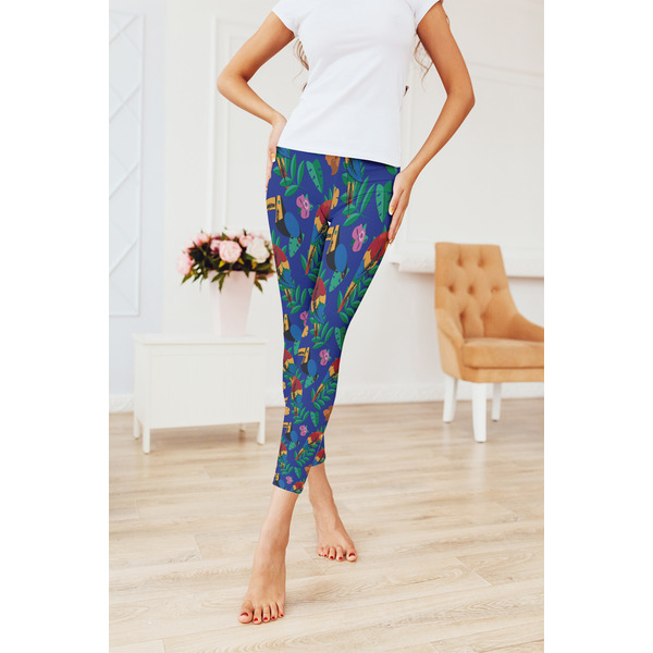 Parrots & Toucans Ladies Leggings - LIFESTYLE 2