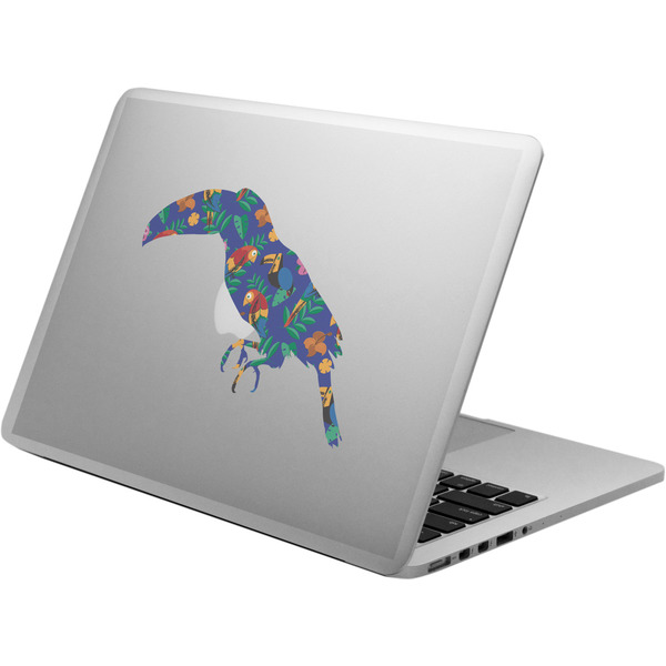 Custom Parrots & Toucans Laptop Decal