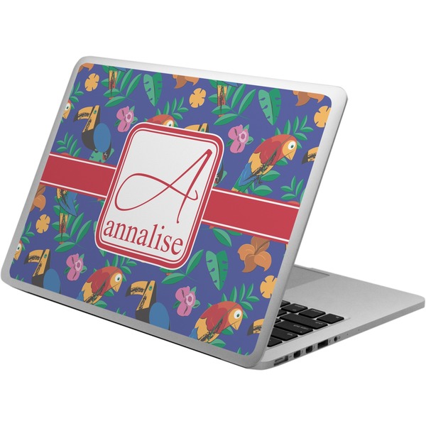 Custom Parrots & Toucans Laptop Skin - Custom Sized (Personalized)