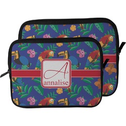 Parrots & Toucans Laptop Sleeve / Case (Personalized)