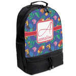 Parrots & Toucans Backpacks - Black (Personalized)