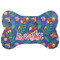 Parrots & Toucans Bone Shaped Dog Food Mat (Large) (Personalized)