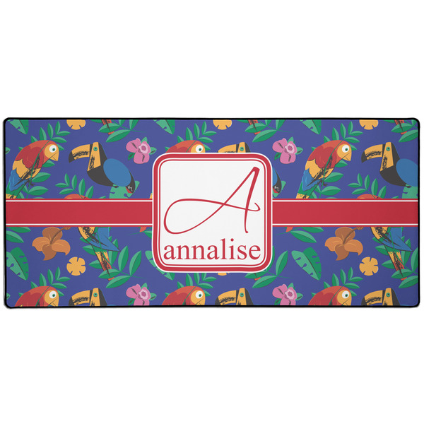Custom Parrots & Toucans Gaming Mouse Pad (Personalized)