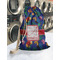Parrots & Toucans Laundry Bag in Laundromat