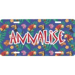 Parrots & Toucans Front License Plate (Personalized)
