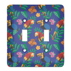 Parrots & Toucans Light Switch Cover (2 Toggle Plate)