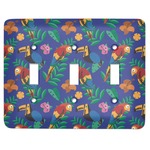 Parrots & Toucans Light Switch Cover (3 Toggle Plate)