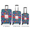 Parrots & Toucans Luggage Bags all sizes - With Handle