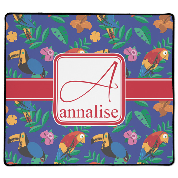 Custom Parrots & Toucans XL Gaming Mouse Pad - 18" x 16" (Personalized)