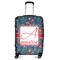 Parrots & Toucans Suitcase - 24" Medium - Checked (Personalized)