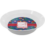 Parrots & Toucans Melamine Bowl (Personalized)