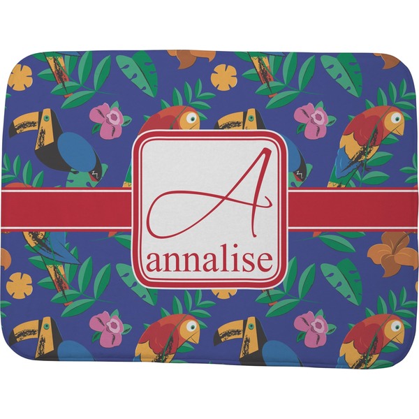 Parrots & Toucans Memory Foam Bath Mat 48 X 36