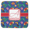 Parrots & Toucans Memory Foam Bath Mat - 48"x48" (Personalized)