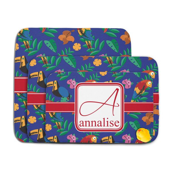 Parrots & Toucans Memory Foam Bath Mat - MAIN PARENT