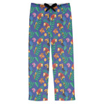 Parrots & Toucans Mens Pajama Pants - XS