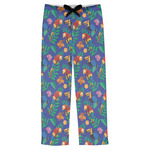 Parrots & Toucans Mens Pajama Pants - S