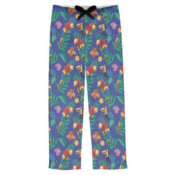 Parrots & Toucans Mens Pajama Pants - L