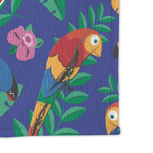 Parrots & Toucans Microfiber Dish Rag - DETAIL