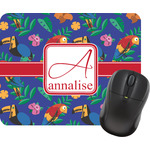 Parrots & Toucans Rectangular Mouse Pad (Personalized)