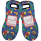 Parrots & Toucans Neoprene Oven Mitts - Set of 2 w/ Name and Initial