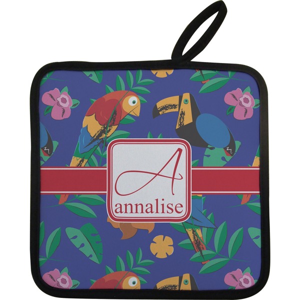 Parrots & Toucans Neoprene Pot Holder