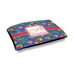 Parrots & Toucans Outdoor Dog Bed - Medium (Personalized)