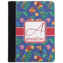 Parrots & Toucans Padfolio Clipboard - Small (Personalized)