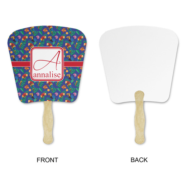 Parrots & Toucans Paper Fans - Approval