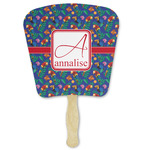 Parrots & Toucans Paper Fan (Personalized)