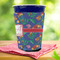 Parrots & Toucans Party Cup Sleeves - with bottom - Lifestyle