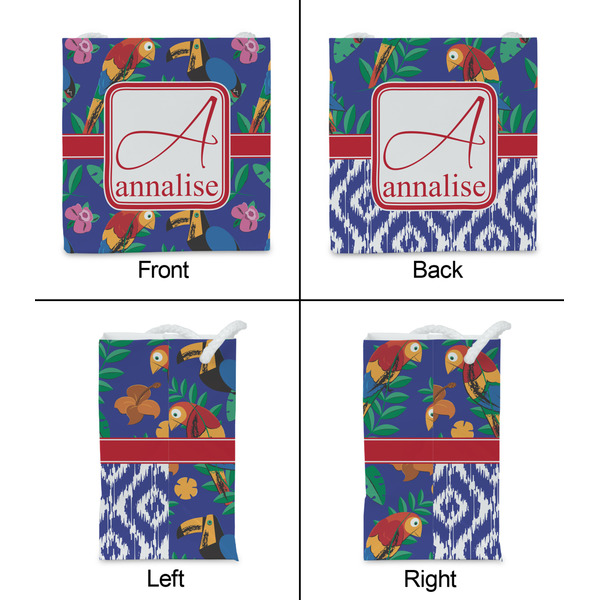 Parrots & Toucans Party Favor Gift Bag - Gloss - Approval