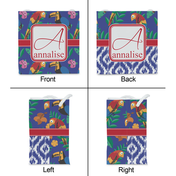 Parrots & Toucans Party Favor Gift Bag - Matte - Approval