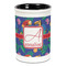 Parrots & Toucans Ceramic Pencil Holders - Black
