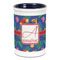 Parrots & Toucans Ceramic Pencil Holders - Blue