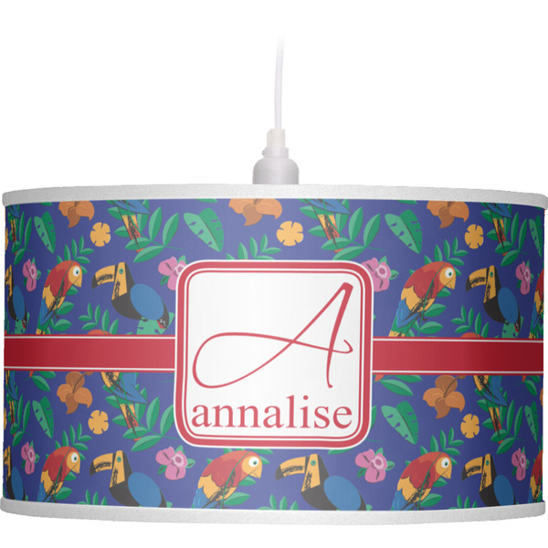 Parrots & Toucans Pendant Lamp Shade