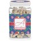 Parrots & Toucans Dog Treat Jar (Personalized)