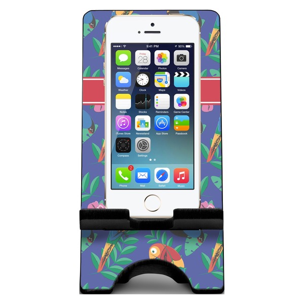Parrots & Toucans Phone Stand w/ Phone