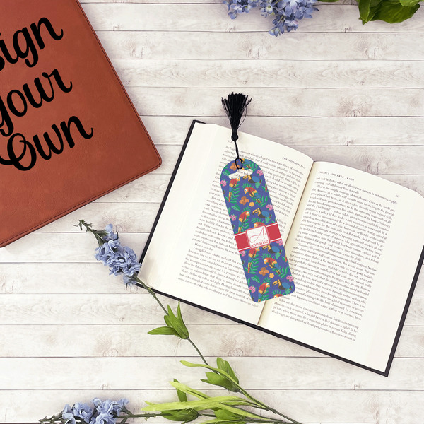 Parrots & Toucans Plastic Bookmarks - In Context