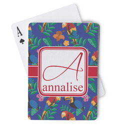 Parrots & Toucans Playing Cards (Personalized)