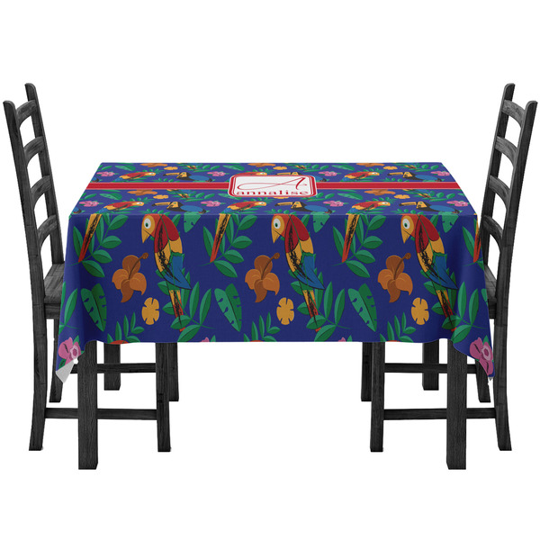 Custom Parrots & Toucans Tablecloth (Personalized)