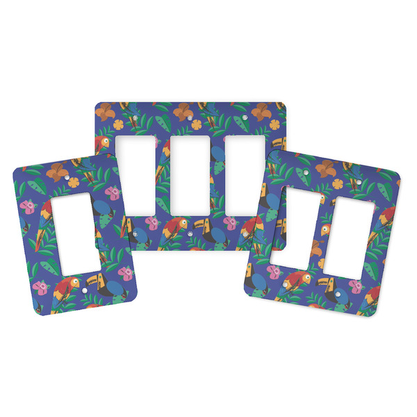 Parrots & Toucans Rocker Light Switch Covers - Parent - ALL VARIATIONS