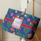 Parrots & Toucans Large Rope Tote - Life Style