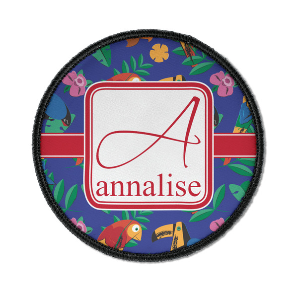 Parrots & Toucans Round Patch
