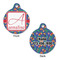 Parrots & Toucans Round Pet ID Tag - Large - Approval