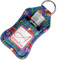 Parrots & Toucans Sanitizer Holder Keychain - Small in Case