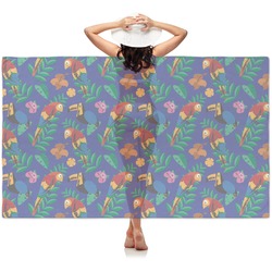 Parrots & Toucans Sheer Sarong (Personalized)