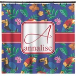 Parrots & Toucans Shower Curtain - Custom Size (Personalized)