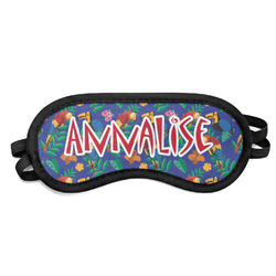 Parrots & Toucans Sleeping Eye Mask (Personalized)