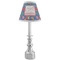 Parrots & Toucans Small Chandelier Lamp - LIFESTYLE (on candle stick)