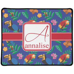 Parrots & Toucans Large Gaming Mouse Pad - 12.5" x 10" (Personalized)